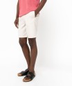 Bermuda uni contenant du lin homme